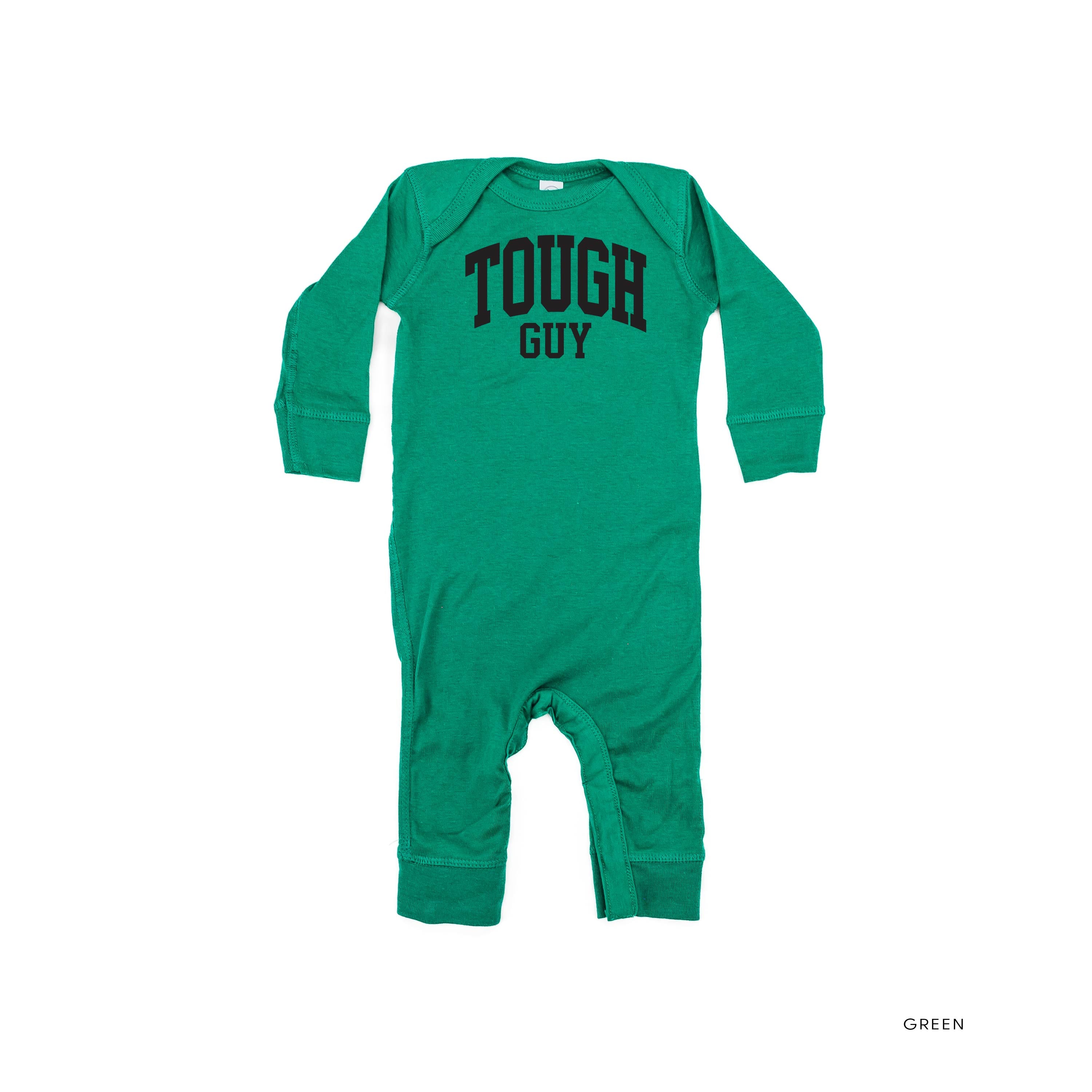 Tough Guy - Varsity - One Piece Baby Sleeper