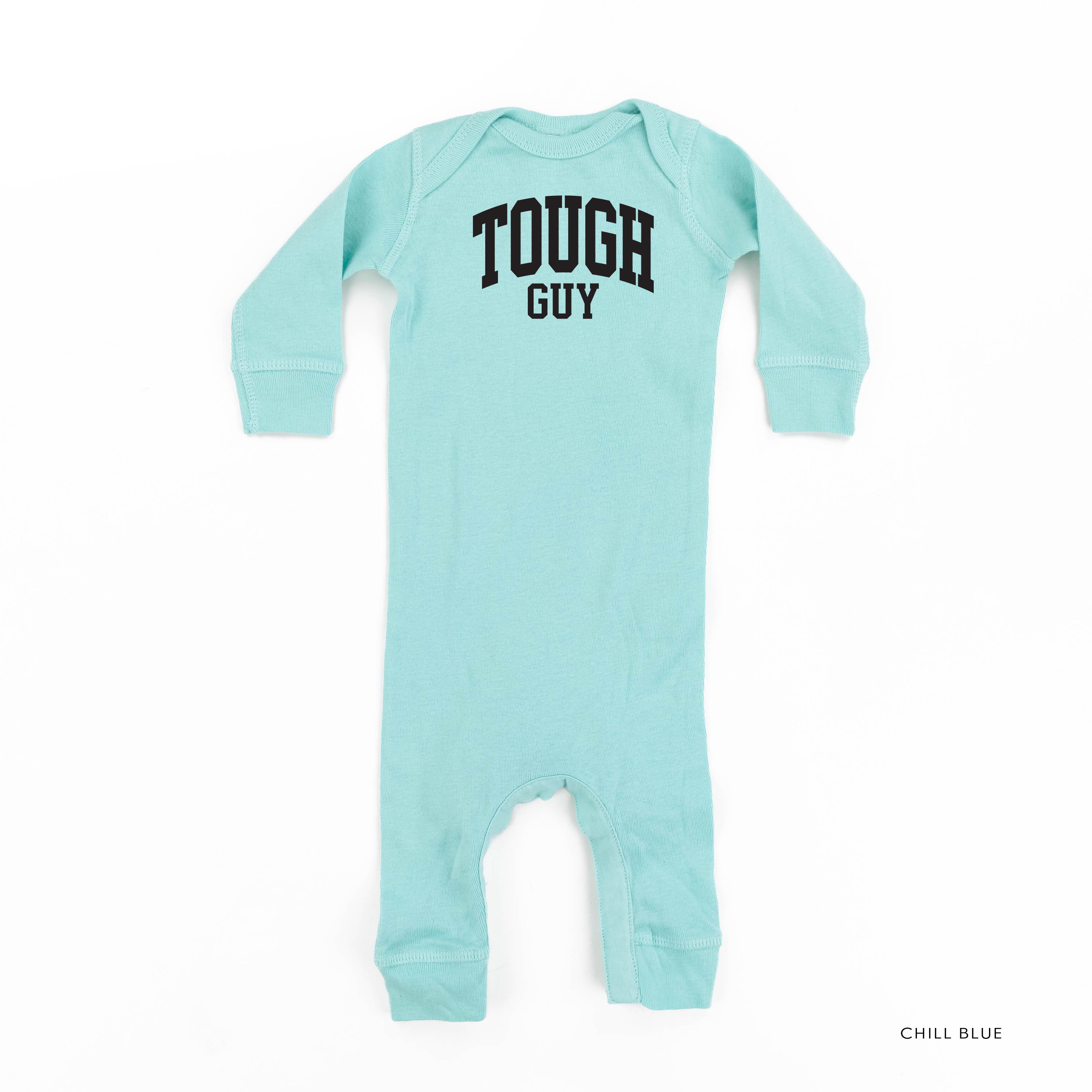 Tough Guy - Varsity - One Piece Baby Sleeper
