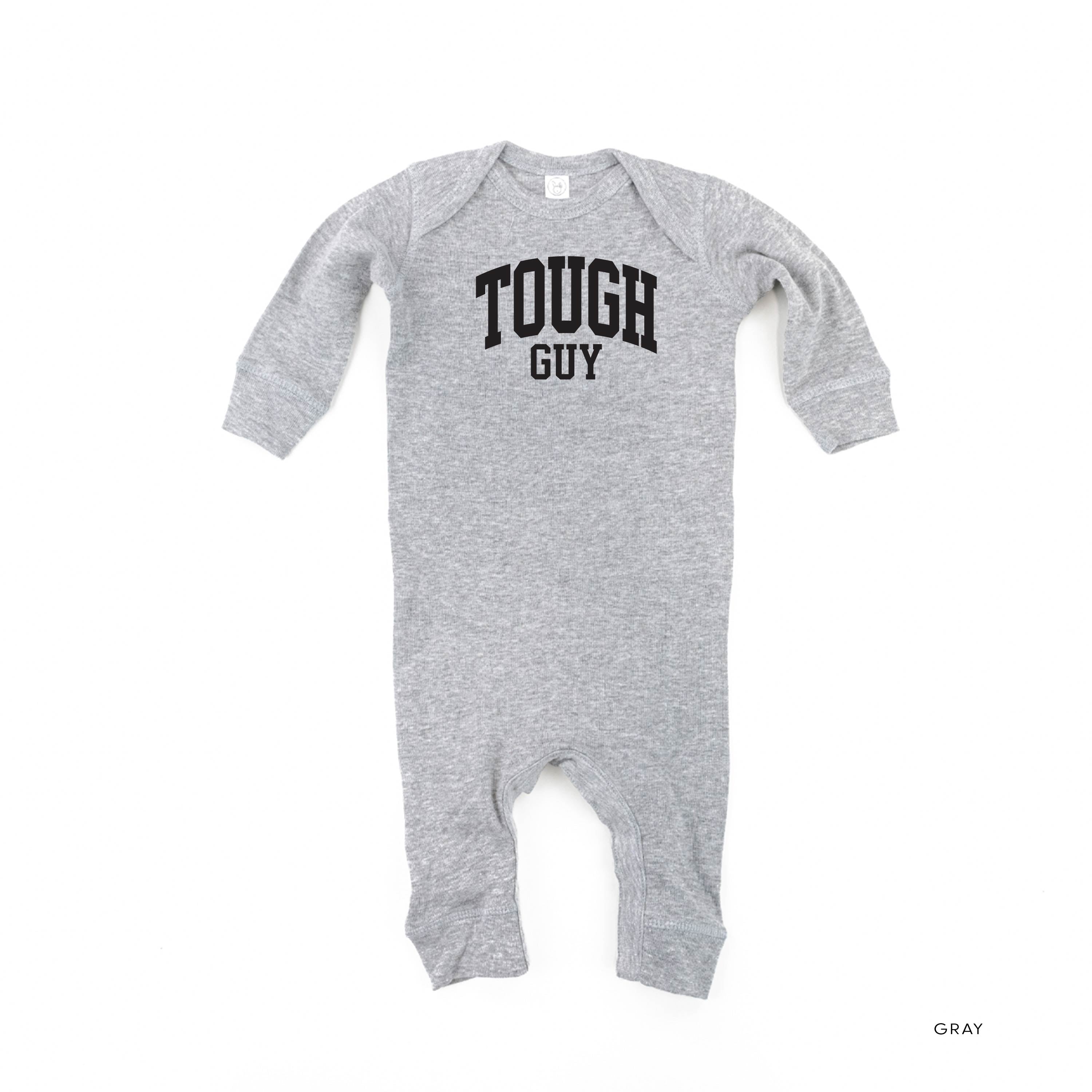 Tough Guy - Varsity - One Piece Baby Sleeper