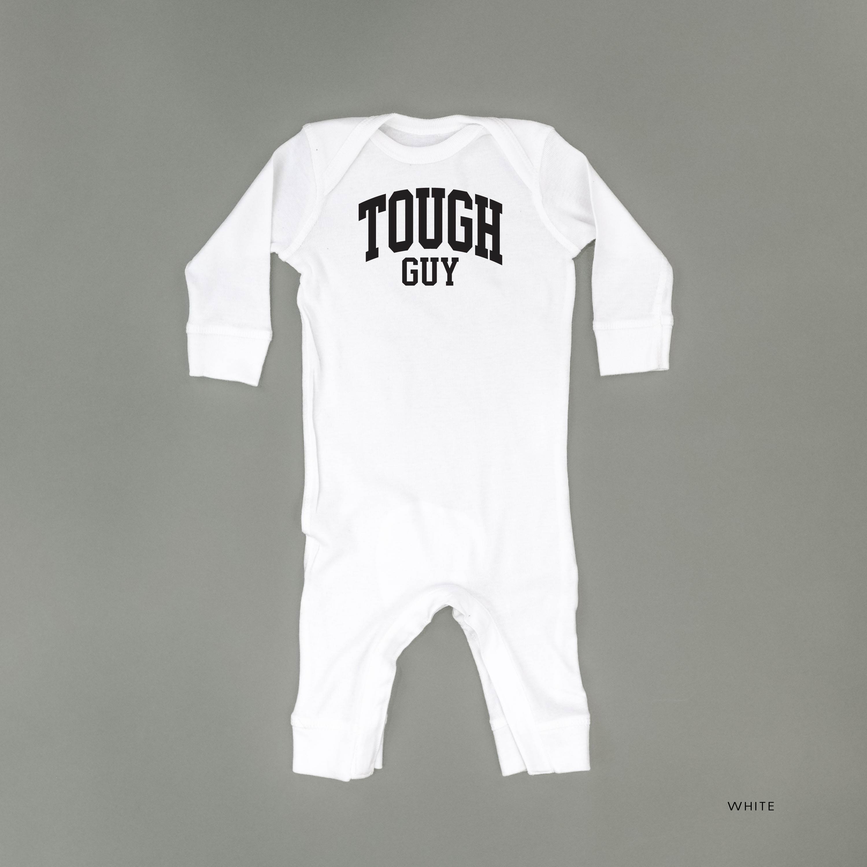 Tough Guy - Varsity - One Piece Baby Sleeper