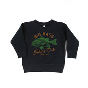 Big Bass Fishing Club - Child Sweater Little Mama Shirt Shop