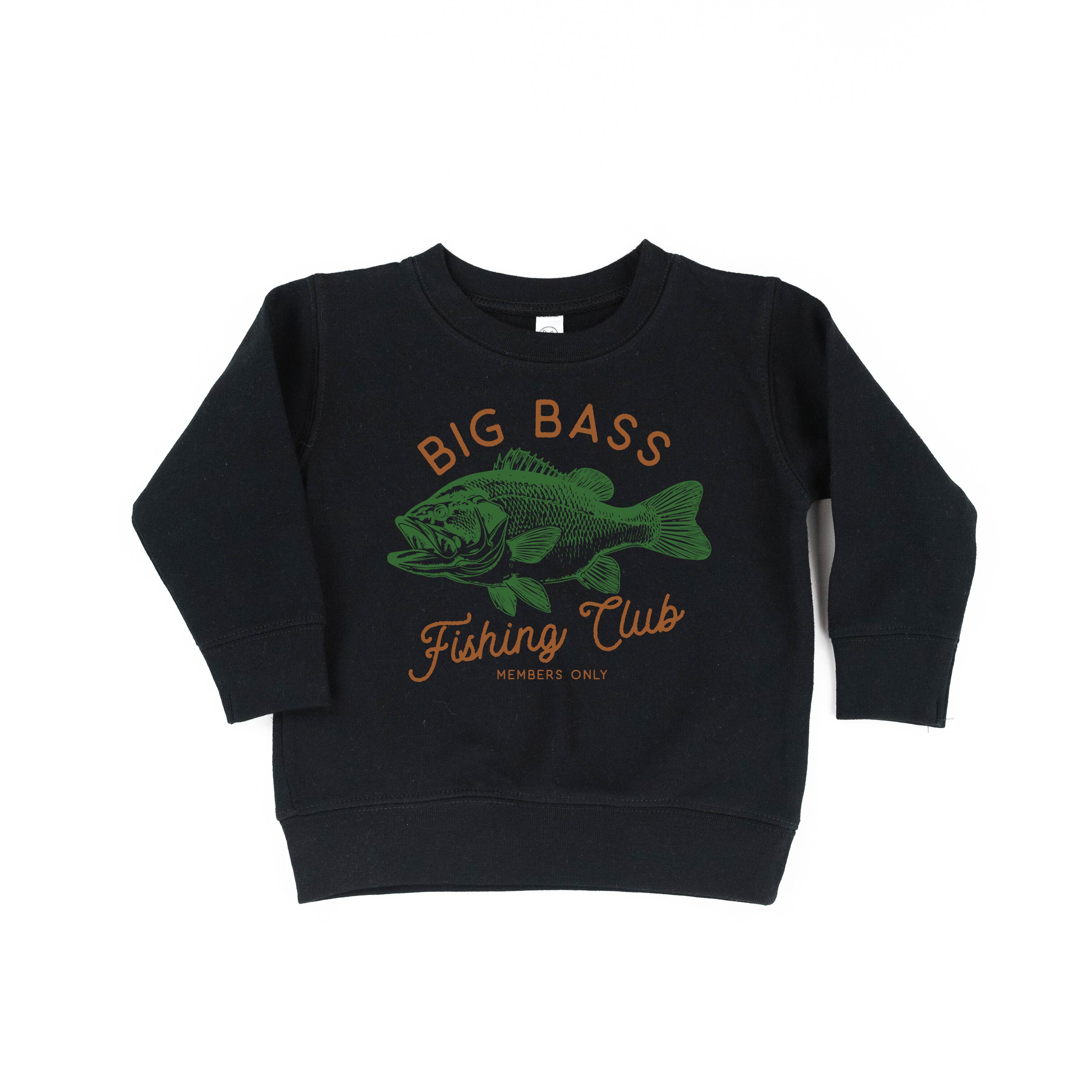 Big Bass Fishing Club - Child Sweater Little Mama Shirt Shop