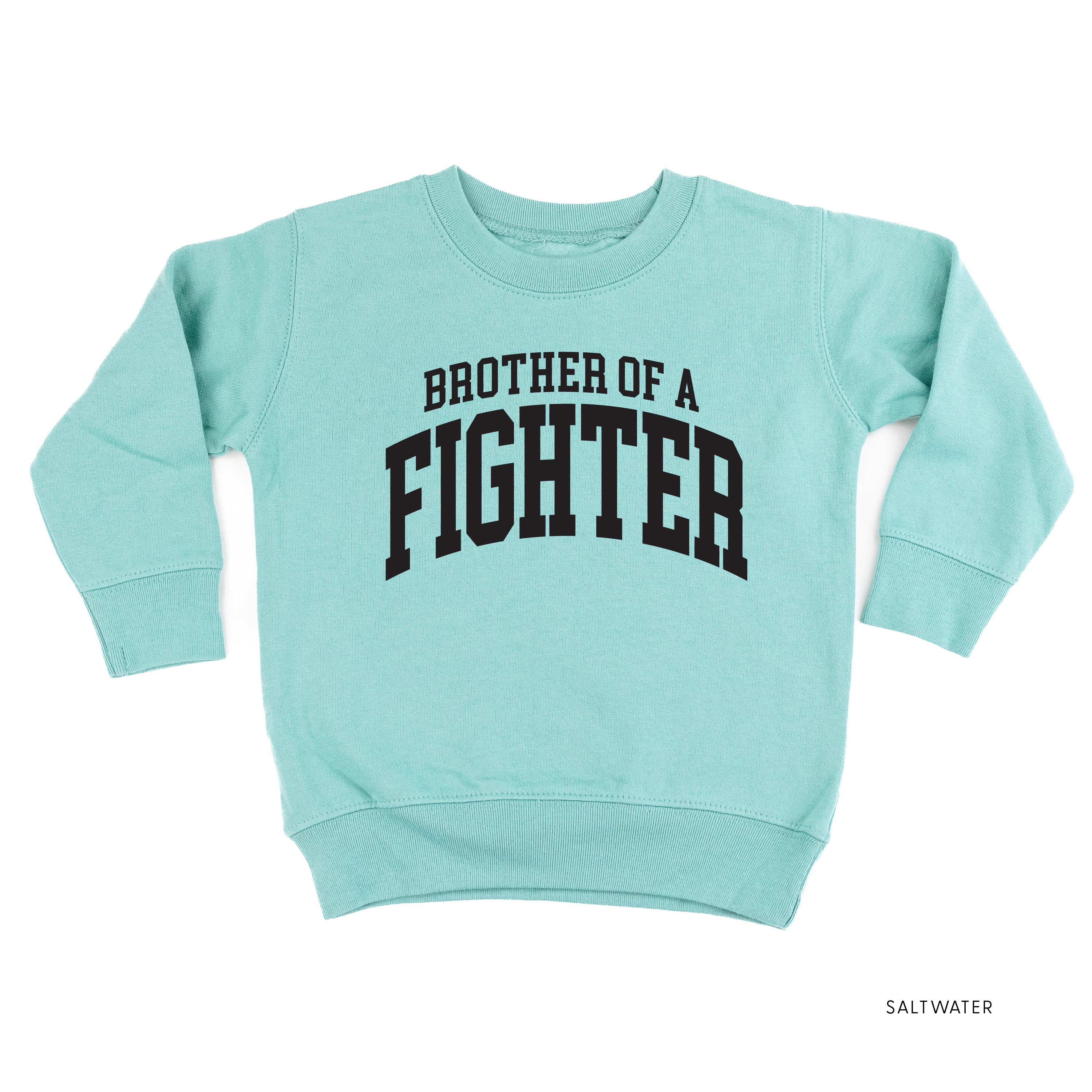 Brother of a Fighter - Varsity - Child Sweater