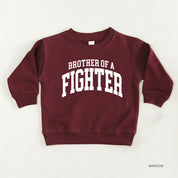 Brother of a Fighter - Varsity - Child Sweater