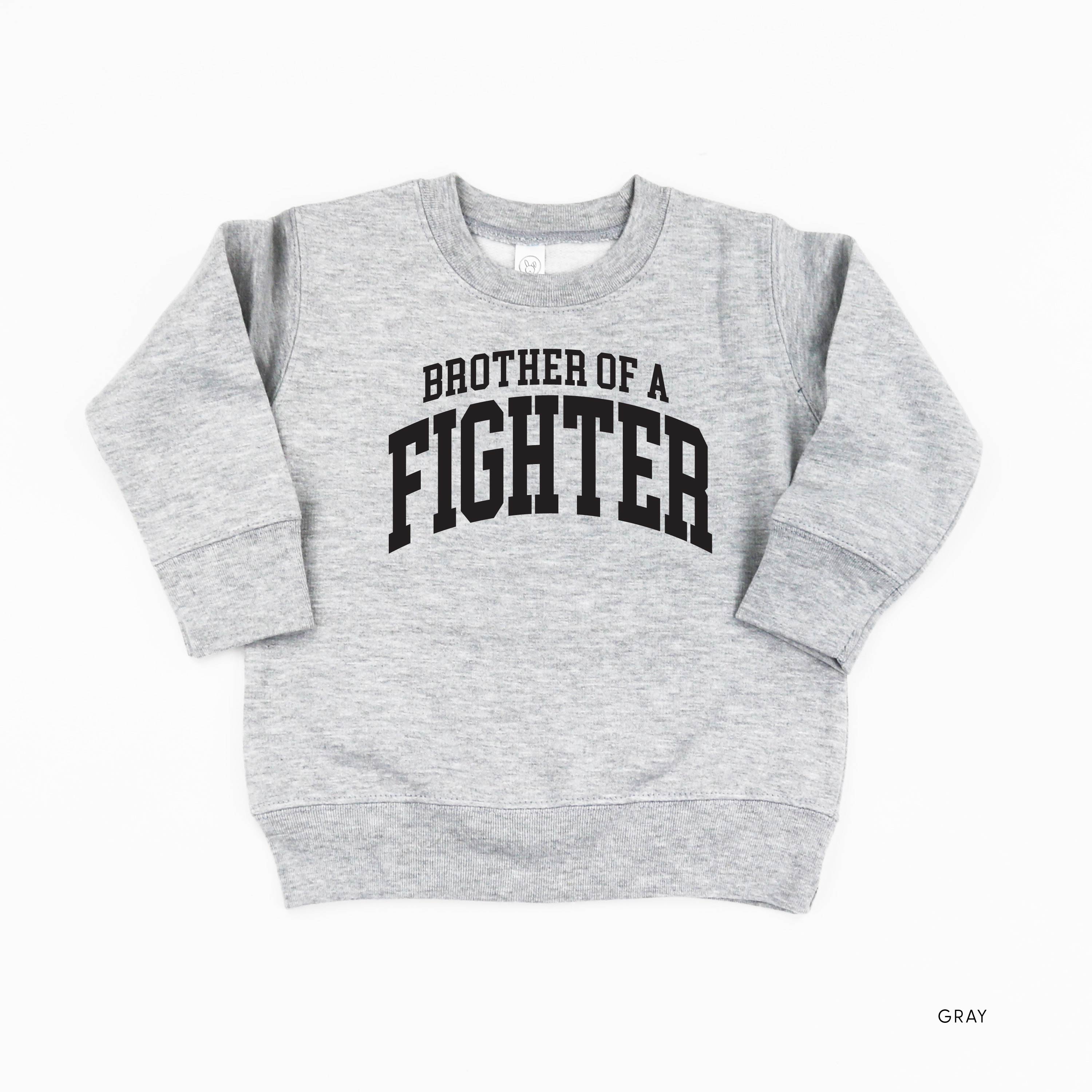 Brother of a Fighter - Varsity - Child Sweater