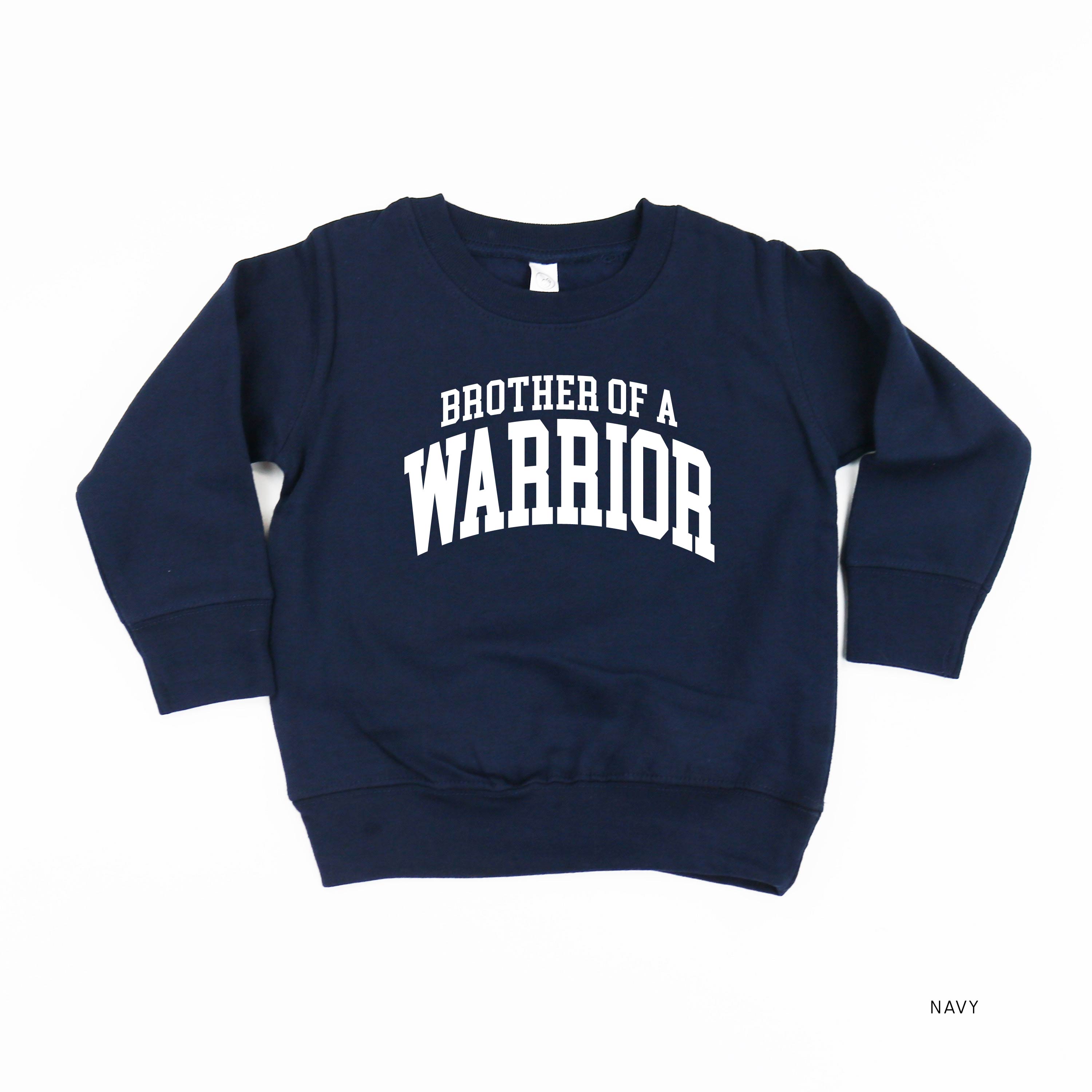 Brother of a Warrior - Varsity - Child Sweater