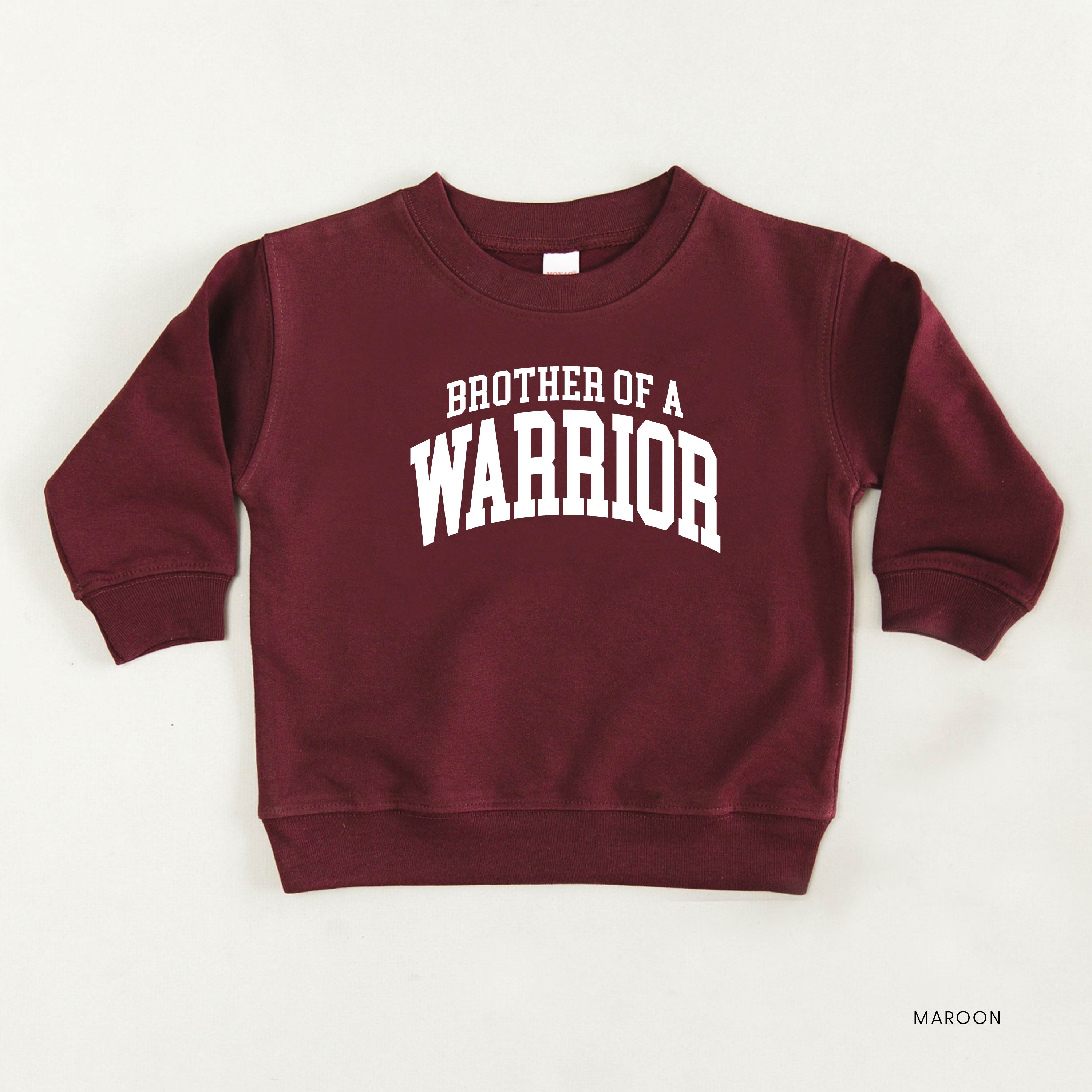 Brother of a Warrior - Varsity - Child Sweater