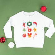 Classic Watercolor Christmas - Child Sweater Little Mama Shirt Shop