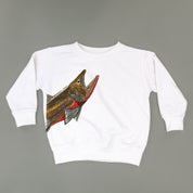 Cutthroat Trout - Hand Drawn - Child Sweater Little Mama Shirt Shop