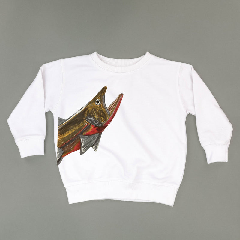Cutthroat Trout - Hand Drawn - Child Sweater