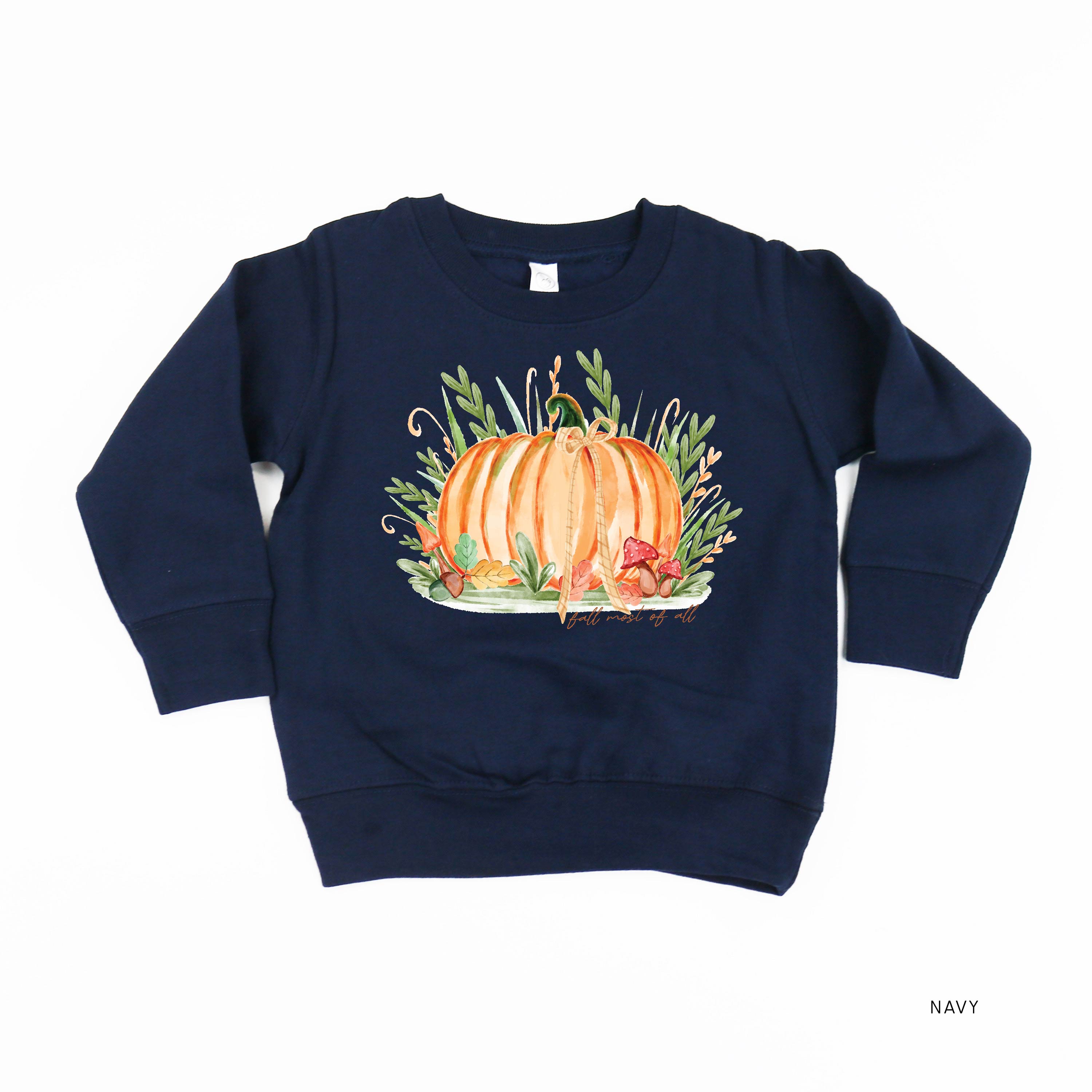 Fall Most of All - Child Sweater Little Mama Shirt Shop