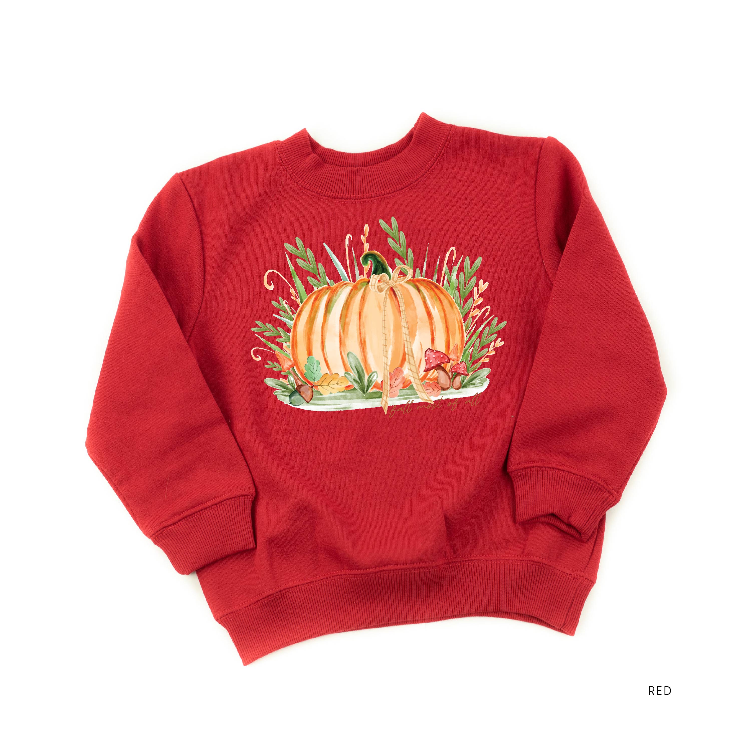 Fall Most of All - Child Sweater Little Mama Shirt Shop