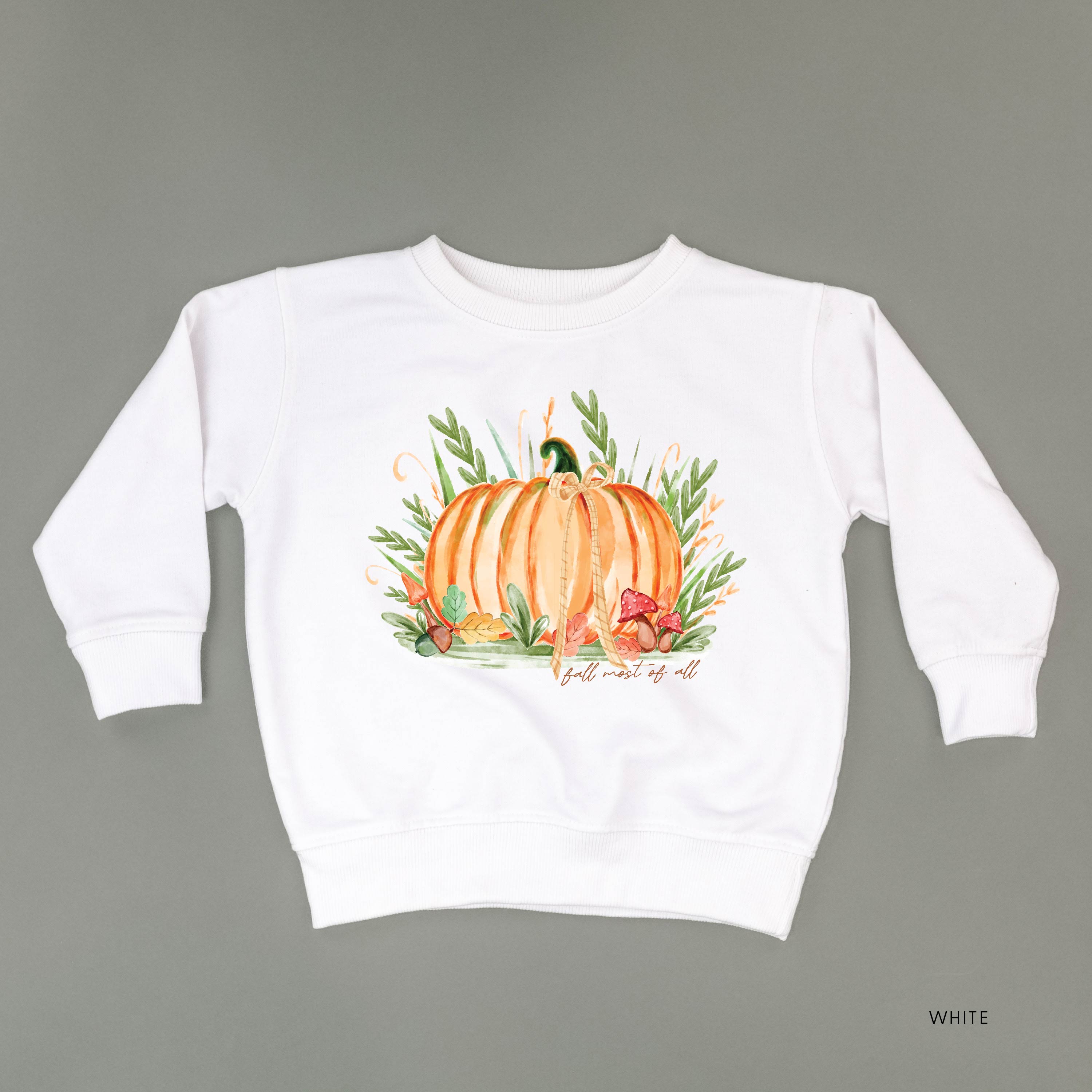 Fall Most of All - Child Sweater Little Mama Shirt Shop