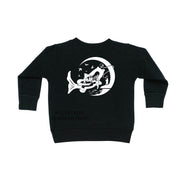 Fishing Compass - Fishing Scene (pf&b) - Child Sweater Little Mama Shirt Shop