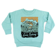 Gone Fishing - Child Sweater Little Mama Shirt Shop