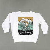 Gone Fishing - Child Sweater Little Mama Shirt Shop