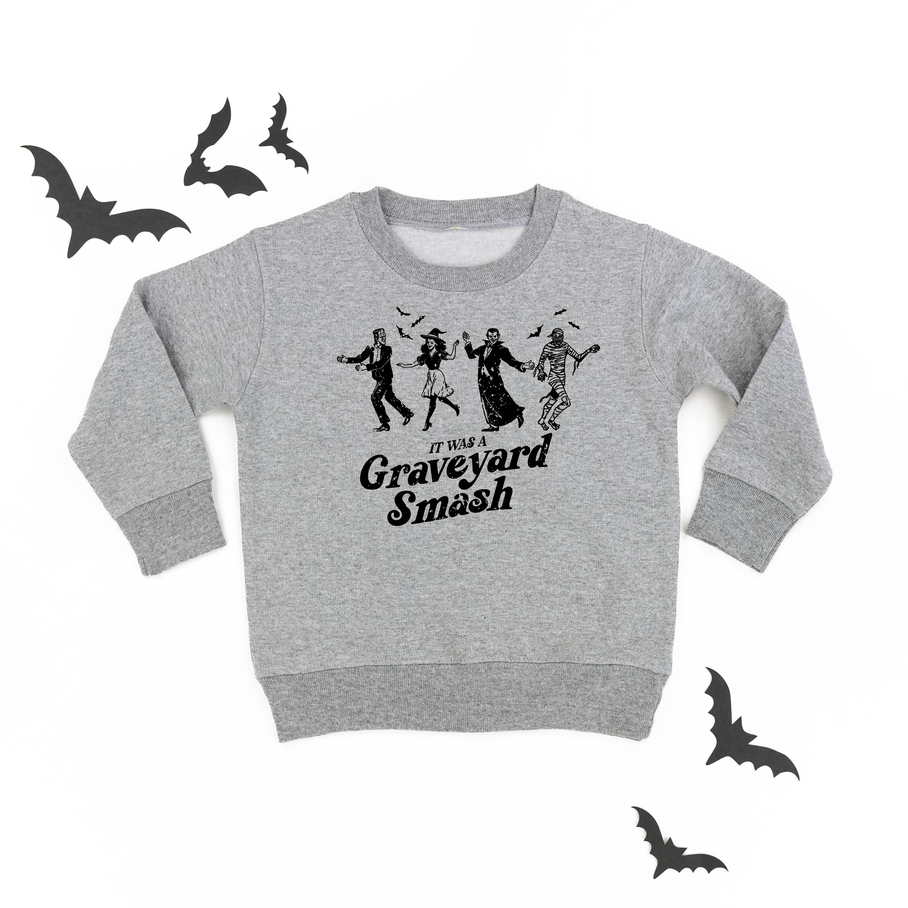 It Was a Graveyard Smash - Child Sweater Little Mama Shirt Shop
