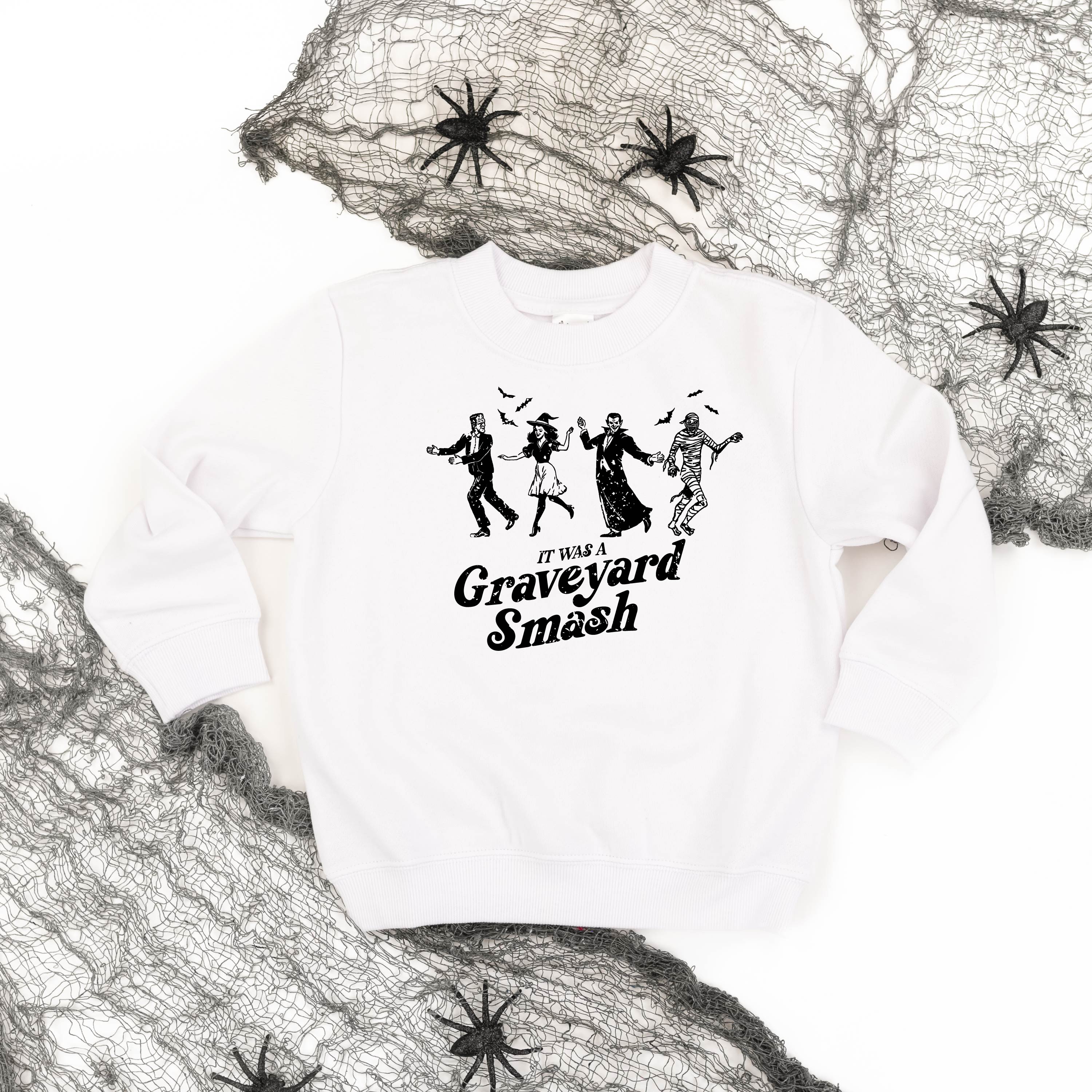 It Was a Graveyard Smash - Child Sweater Little Mama Shirt Shop