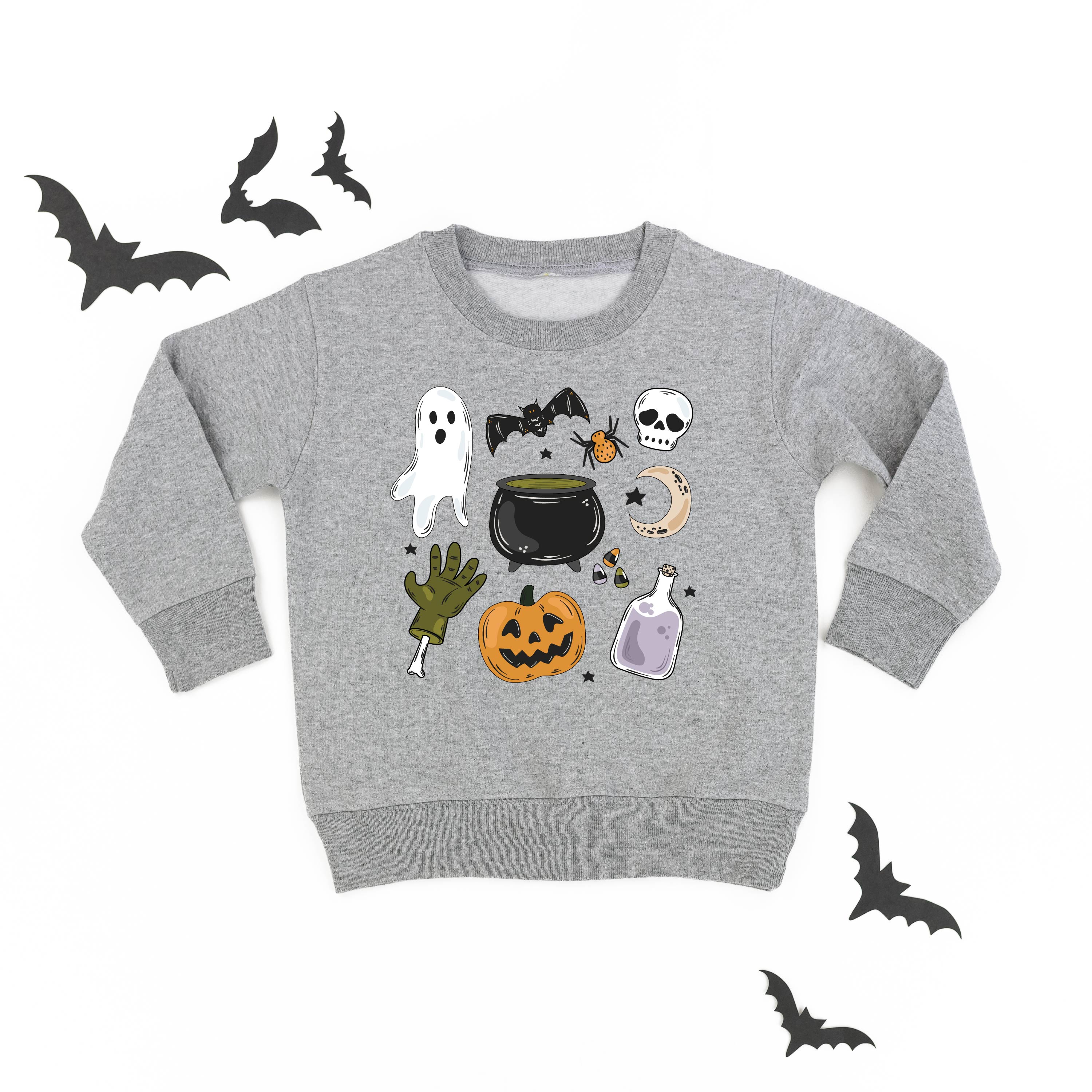 Halloween Things - Child Sweater Little Mama Shirt Shop