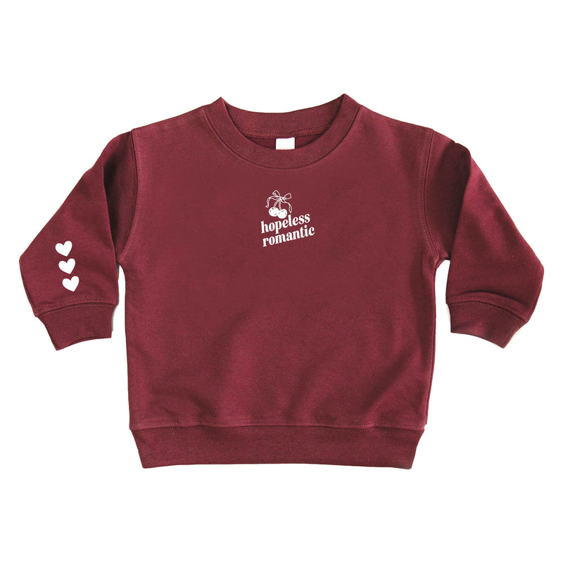 Hopeless Romantic (center&sd) - Child Sweater