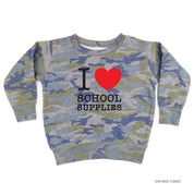 I ♥ School Supplies - Child Sweater Little Mama Shirt Shop