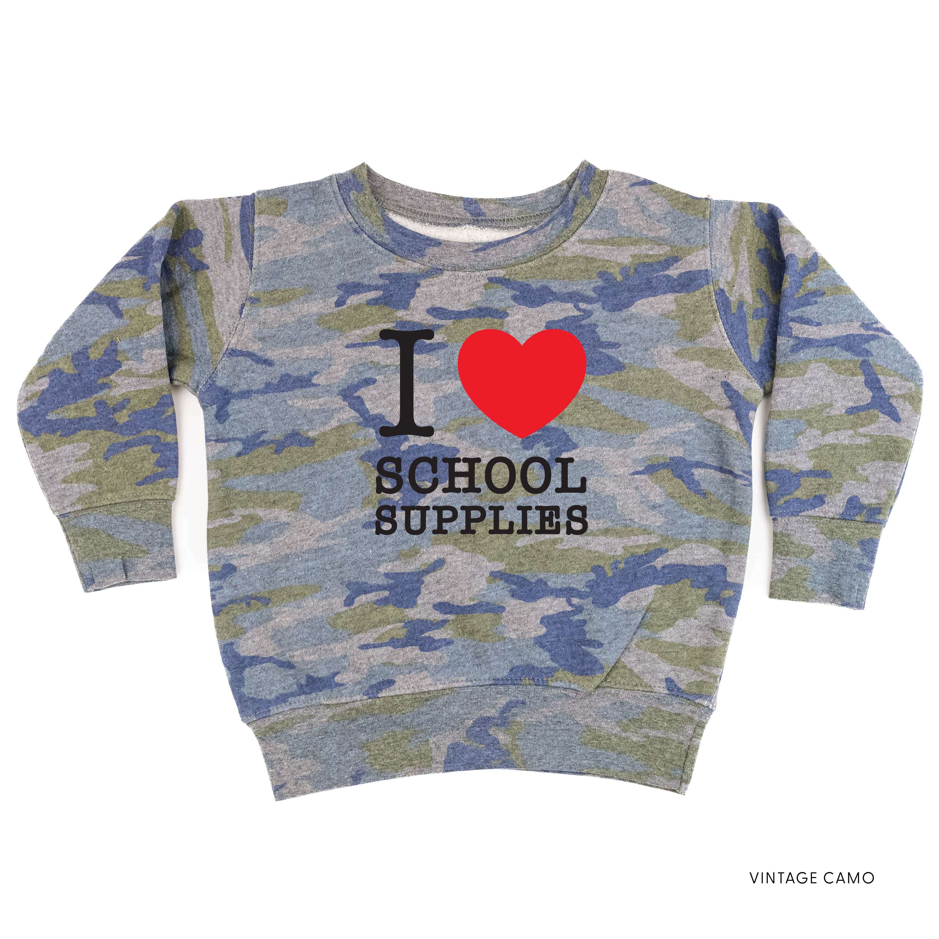 I ♥ School Supplies - Child Sweater Little Mama Shirt Shop