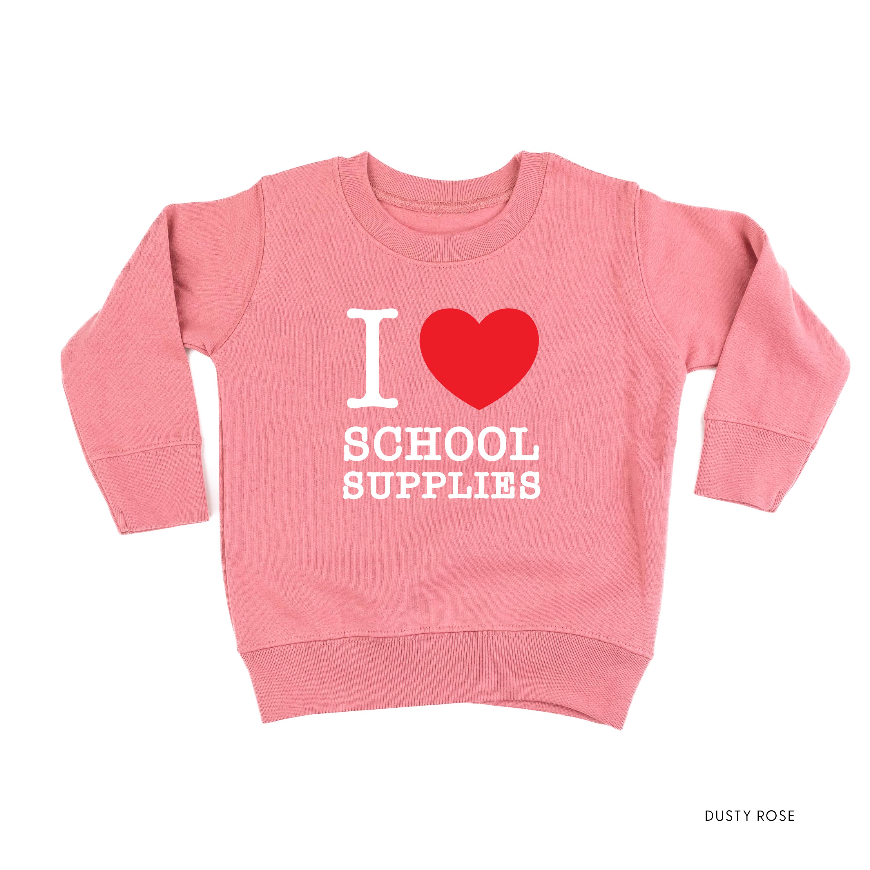 I ♥ School Supplies - Child Sweater Little Mama Shirt Shop
