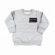 Keepin' It Reel - Fishing Reel (pf&b) - Child Sweater Little Mama Shirt Shop
