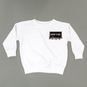 Keepin' It Reel - Fishing Reel (pf&b) - Child Sweater Little Mama Shirt Shop