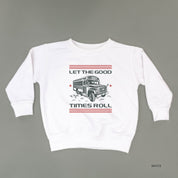 Let the Good Times Roll - School Bus - Child Sweater Little Mama Shirt Shop