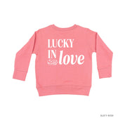 Lucky In Love - Dice (center & hd & b) - Child Sweater Little Mama Shirt Shop