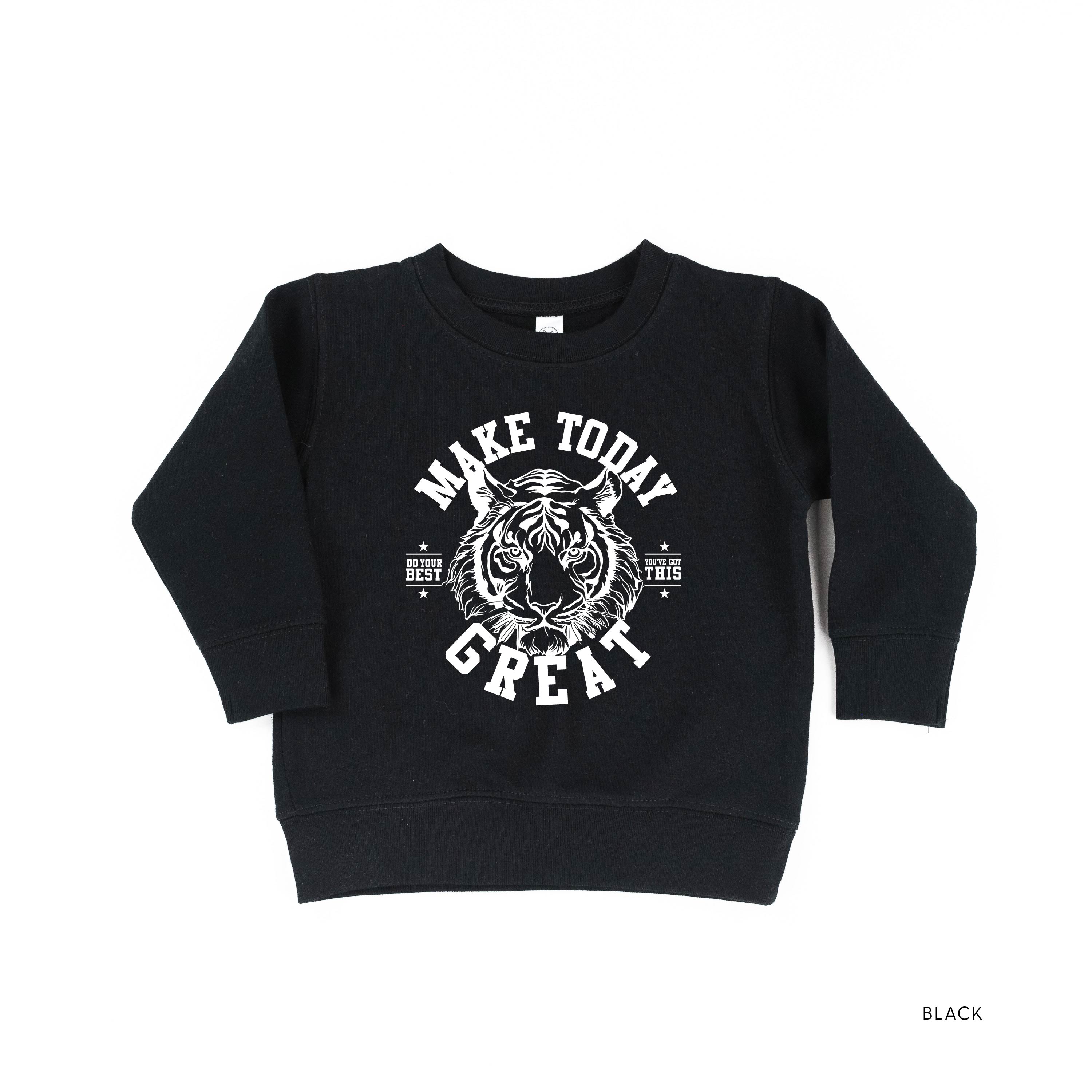 Make Today Great - TIGER - Child Sweater Little Mama Shirt Shop