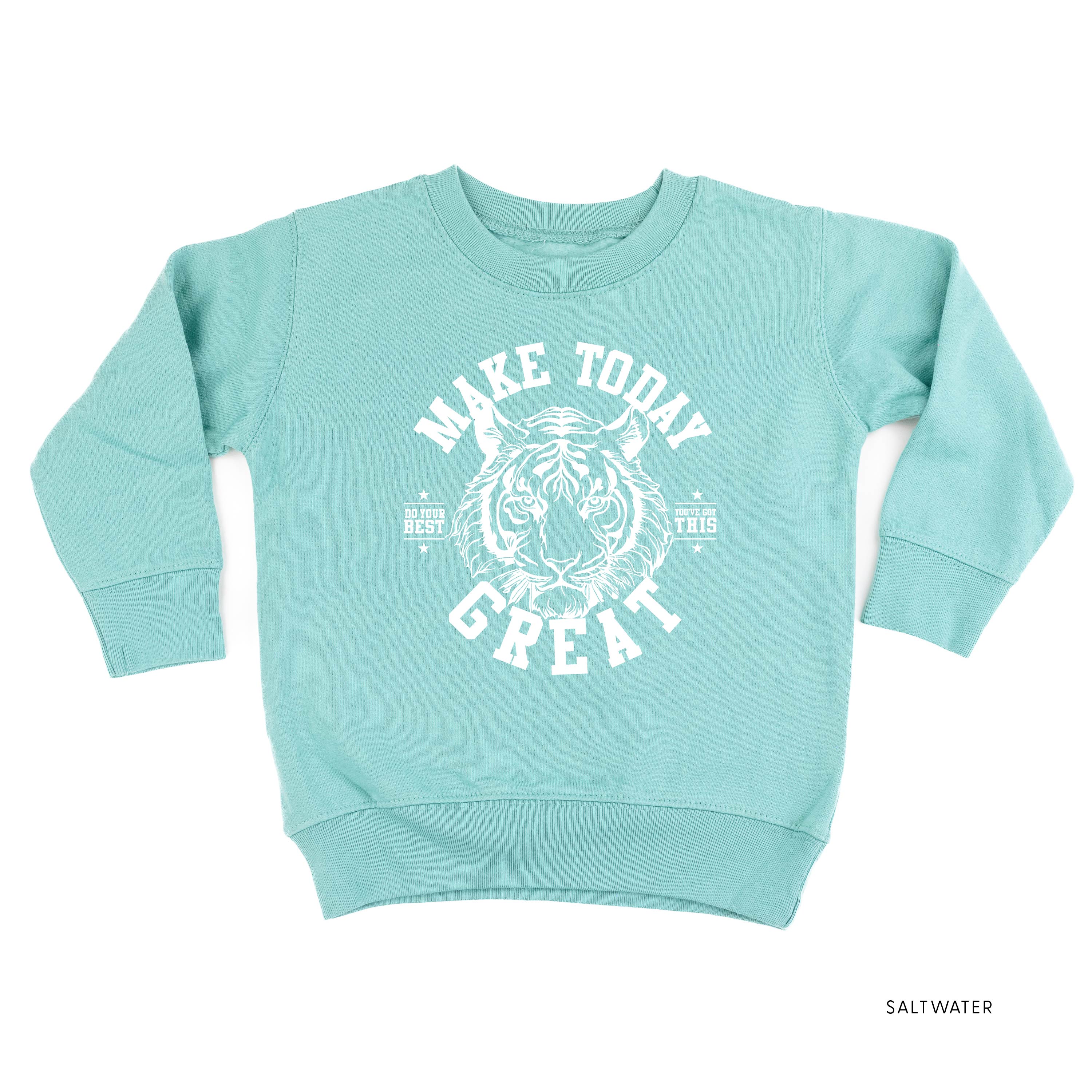 Make Today Great - TIGER - Child Sweater Little Mama Shirt Shop