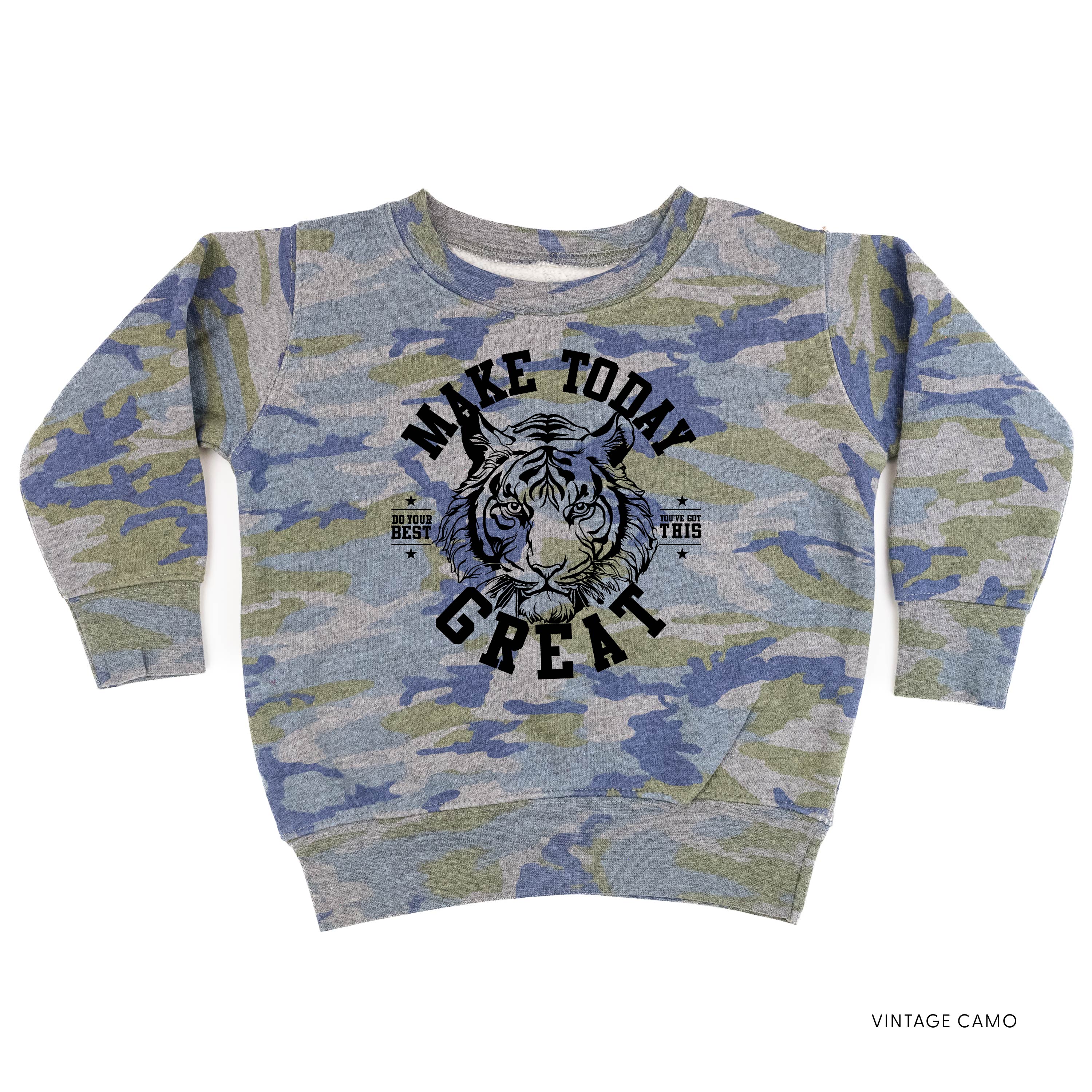 Make Today Great - TIGER - Child Sweater Little Mama Shirt Shop