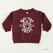 Make Today Great - TIGER - Child Sweater Little Mama Shirt Shop