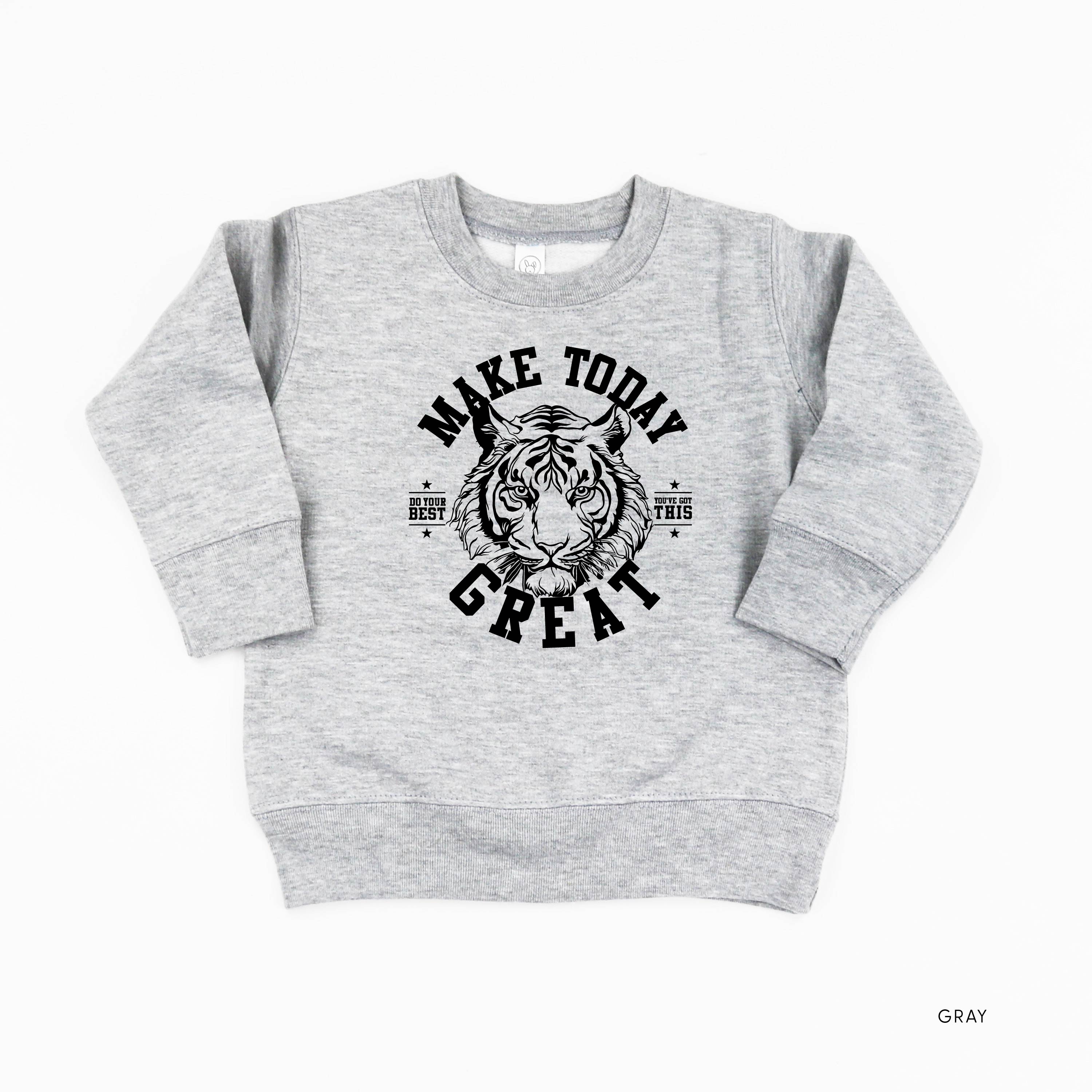 Make Today Great - TIGER - Child Sweater Little Mama Shirt Shop