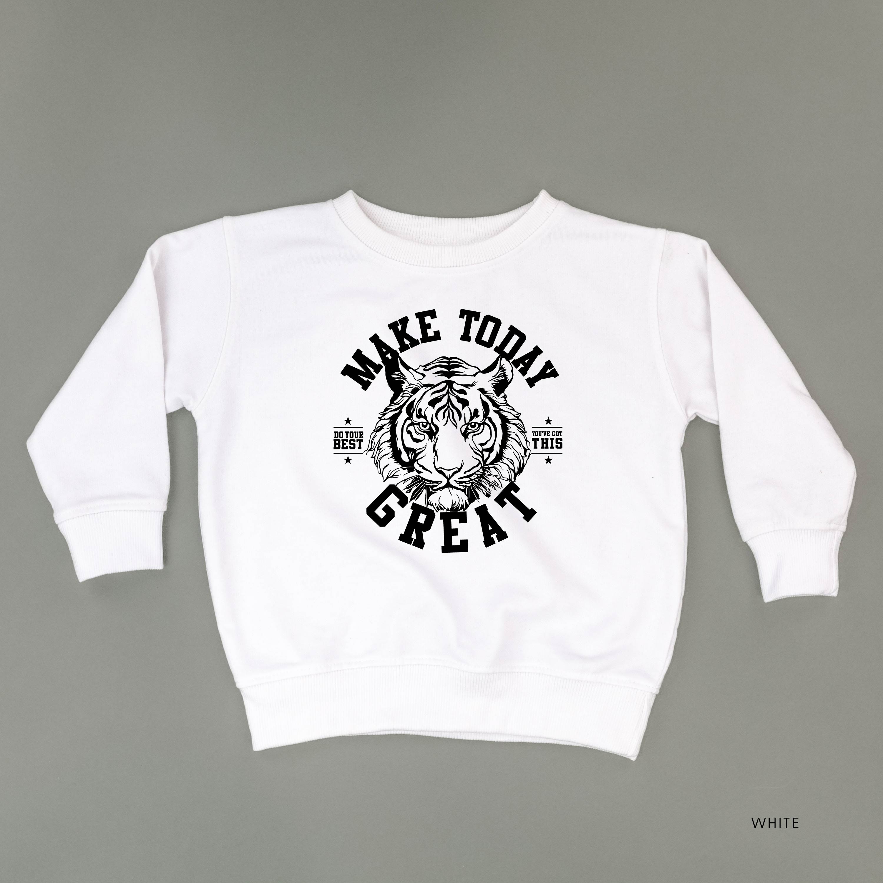 Make Today Great - TIGER - Child Sweater Little Mama Shirt Shop