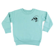 Mountain Fish & Pole - Fish On (pf&b) - Child Sweater Little Mama Shirt Shop