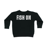 Mountain Fish & Pole - Fish On (pf&b) - Child Sweater Little Mama Shirt Shop