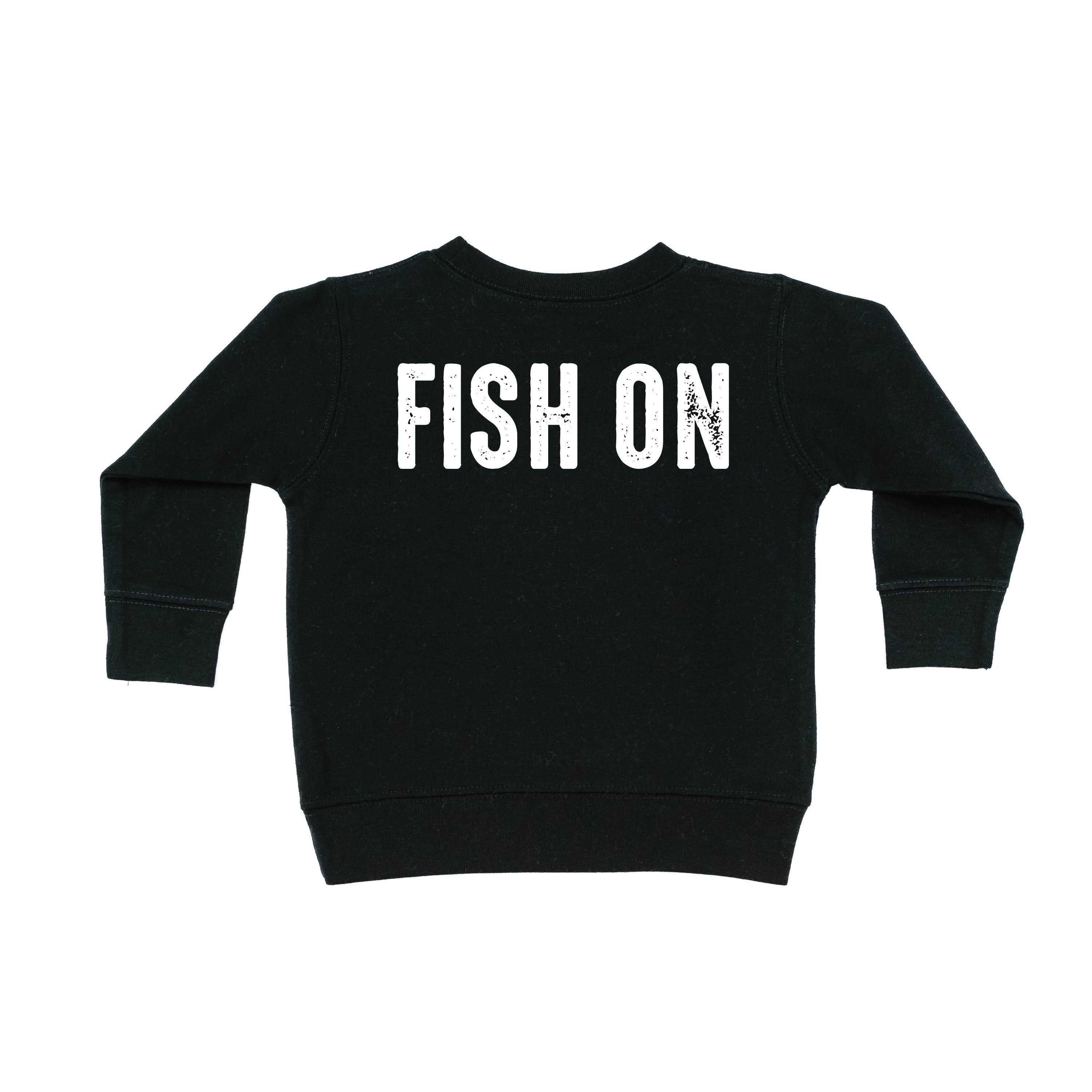 Mountain Fish & Pole - Fish On (pf&b) - Child Sweater Little Mama Shirt Shop