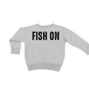 Mountain Fish & Pole - Fish On (pf&b) - Child Sweater Little Mama Shirt Shop
