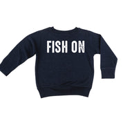 Mountain Fish & Pole - Fish On (pf&b) - Child Sweater Little Mama Shirt Shop