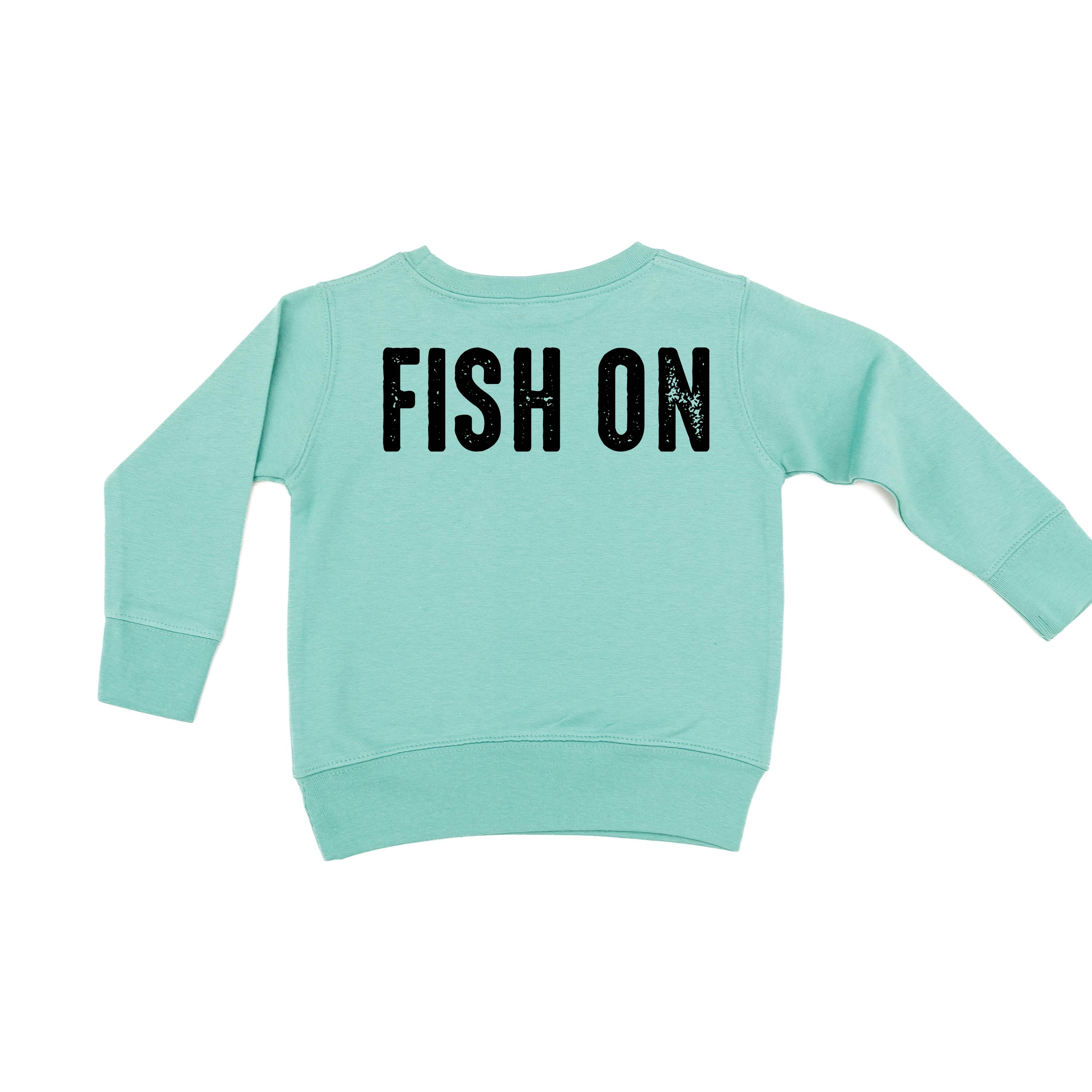 Mountain Fish & Pole - Fish On (pf&b) - Child Sweater Little Mama Shirt Shop