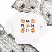 Pumpkins-n-Bows - Child Sweater Little Mama Shirt Shop