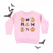 Pumpkins-n-Bows - Child Sweater Little Mama Shirt Shop