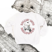 Rollin' Into Halloween - Child Sweater Little Mama Shirt Shop