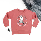 Rollin' Into Halloween - Child Sweater Little Mama Shirt Shop