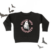 Rollin' Into Halloween - Child Sweater Little Mama Shirt Shop