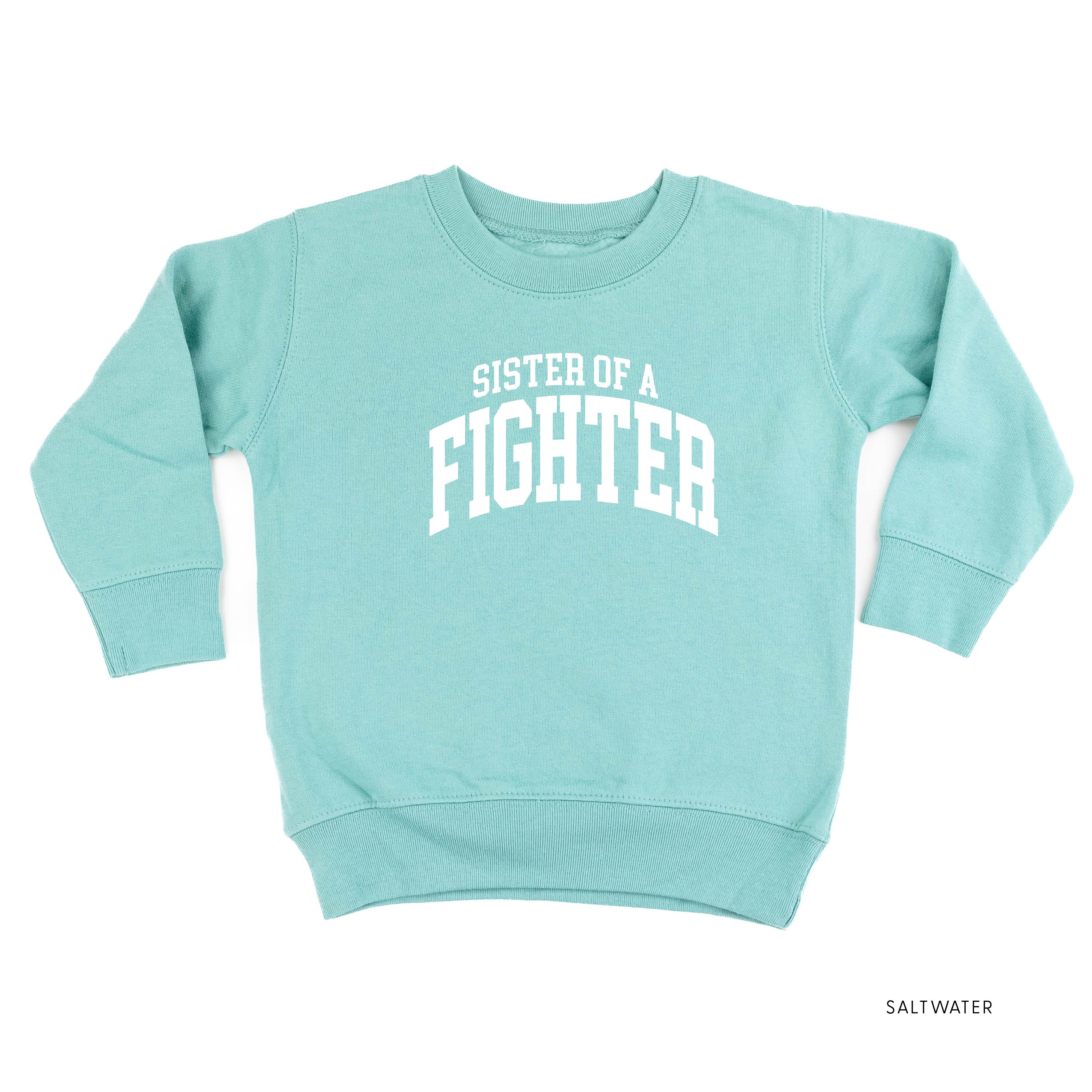 Sister of a Fighter - Varsity - Child Sweater
