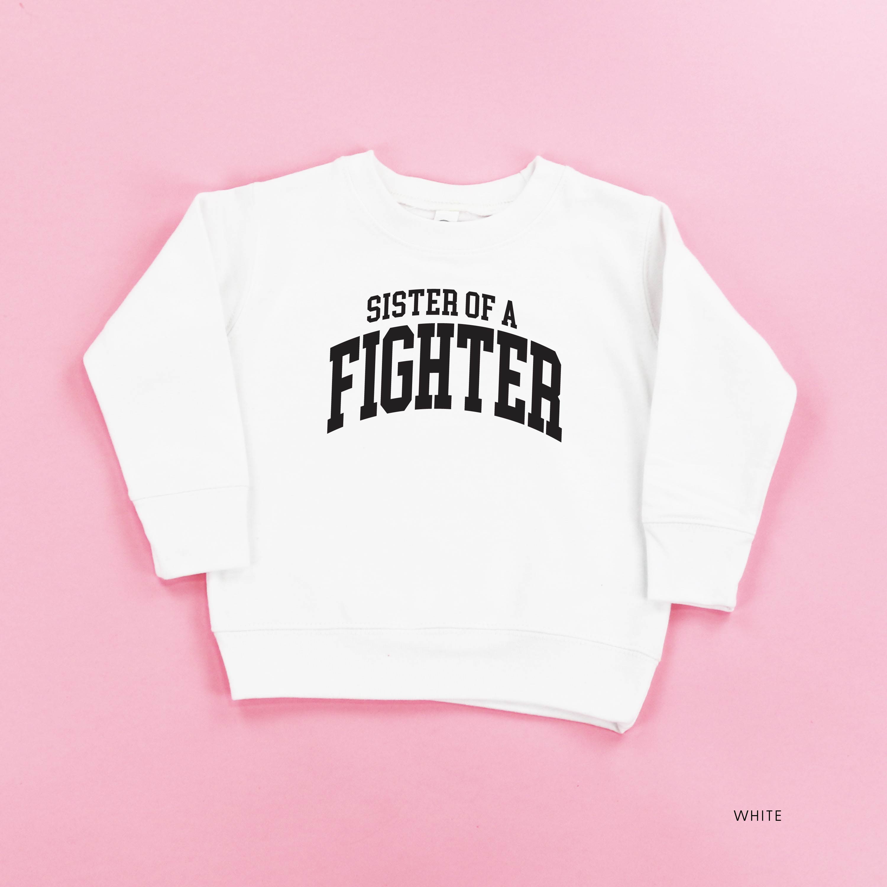 Sister of a Fighter - Varsity - Child Sweater